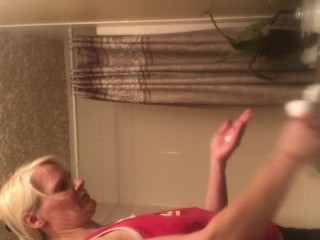 tight body milf SPY CAM on step mom naked after shower! more coming i hope!