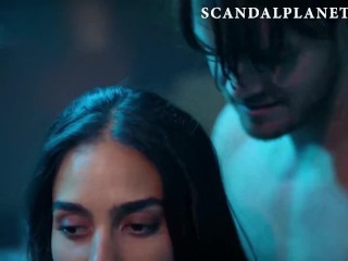 Melissa Barrera & Tru Collins Nude Group Sex from Vida On ScandalPlanet.Com
